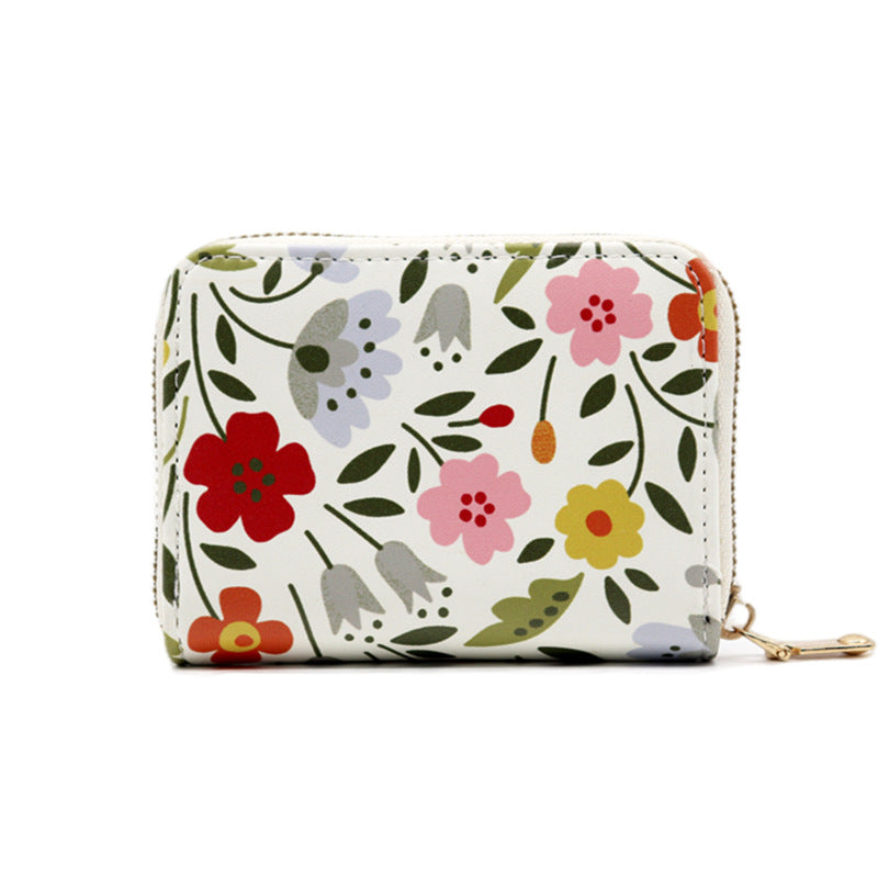 Wholesale Anti-demagnetic card holder,  multiple card slots,  zipper coin purse,  large capacity